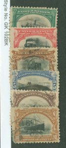 United States #294-299 Used