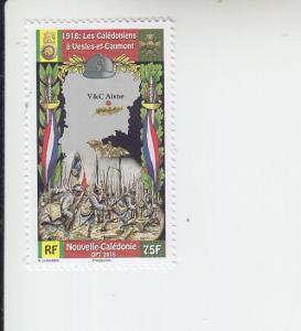 2018 New Caledonia WWI Battle of Vesles-et-Caumont (Scott 1240) MNH