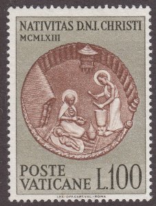 Vatican City 374 African Nativity 1963