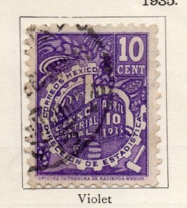 Mexico 1934-35 Early Issue Fine Used 10c. NW-265489