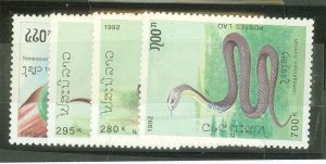 Laos #1078-81  Single (Complete Set)