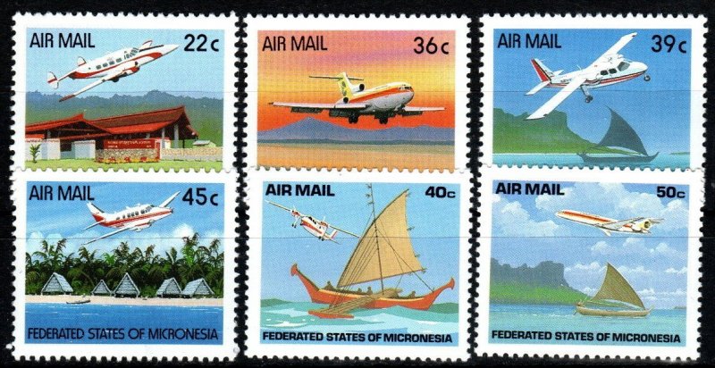 Micronesia #C43-8  MNH CV $4.20  (X2994)