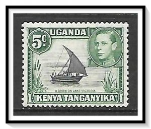 Kenya Uganda Tanganyika (KUT) #67 KG VI & Dhow MH