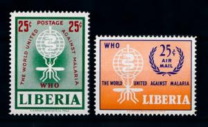 [70787] Liberia 1962 Fight against Malaria Mosquito  MNH