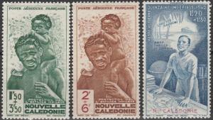 New Caledonia #CB2-4  F-VF Unused CV $4.80  (A15119)