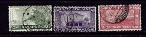 Italy 178-80 Used 1926 partial set