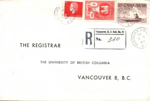 Canada 1964 - Vancouver Sub #41 1929-1990 Registered Local Use - F24707