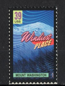 2006 39c Wonders of America, Mount Washington, Windiest Scott 4053 Mint F/VF NH