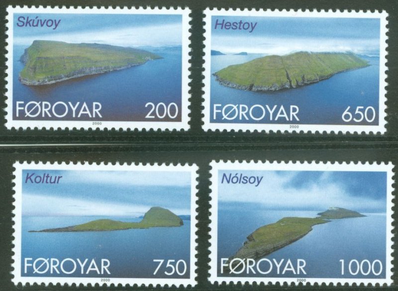 Faroe Islands #383-386  Single (Complete Set)