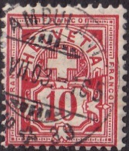 Switzerland #73a Used