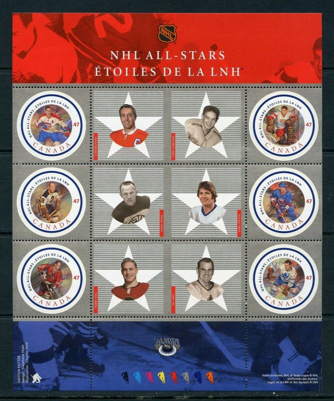 CANADA 2001 SELECTION OF MINT NEVER HINGED STAMPS AND SOUVENIR SHEETS FACE 31.58