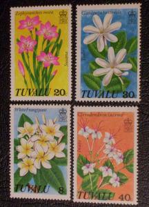 Tuvalu Scott #92-95 unused