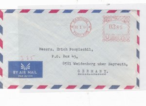 bankok 1964 machine cancel stamps cover  ref 10129 