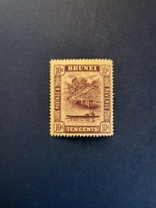 Stamps Brunei Scott #54 hinged