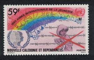 New Caledonia Intl Youth Year 1985 MNH SG#771