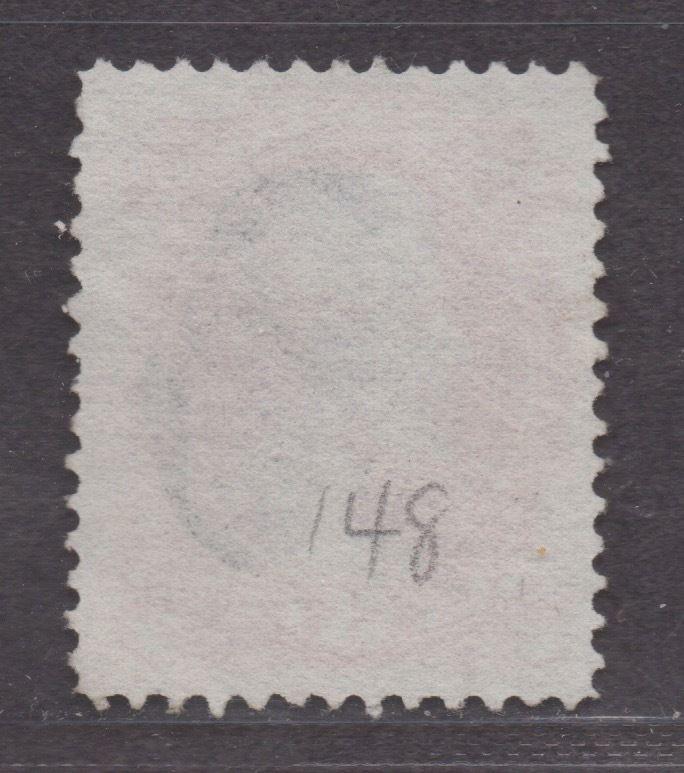 **US, SC# 148 Used, VF Sound Stamp, 4 Margins, CV $25.00