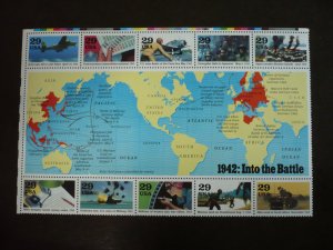 Stamps - USA - Scott# 2697 - Mint Never Hinged Souvenir Sheet of 10 Stamps