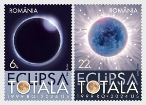 Romania / Roemenië - Postfris/MNH - Complete set Eclipse 2024