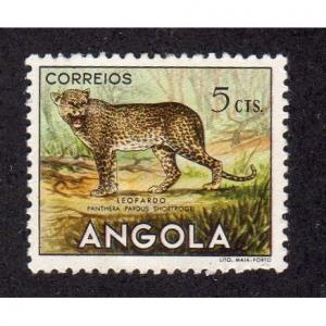 Angola 362 - Mint-H - 5c Leopard (1953) (1)