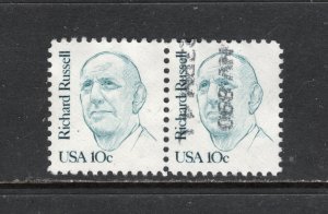 Scott # 1853 Small Block Tagging  used pair