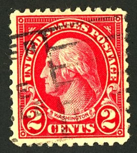 U.S. #595 USED