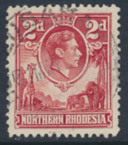 Northern Rhodesia  SG 32  SC# 32 Used  see detail and scan