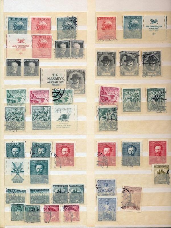 Czechoslovakia 1920s/40s M&U Collection(Apprx 300 Items) (Ref DD530