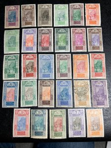 French Guinea Scott 63-77 79-81 83-35 87-89 91-92 96 101 Mint