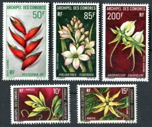 1969 Comoro Islands 97-101 Flowers 26,00 €