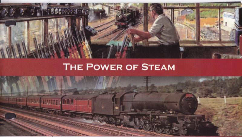 Isle Of Man 2004 The Power of Steam Presentation Pack SG1125-30 MNH