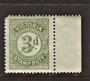 Victoria # 3d Stamp Duty MNH