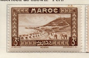 Morocco French Protectorate 1932 Early Issue Fine Mint Hinged 3c. NW-94105