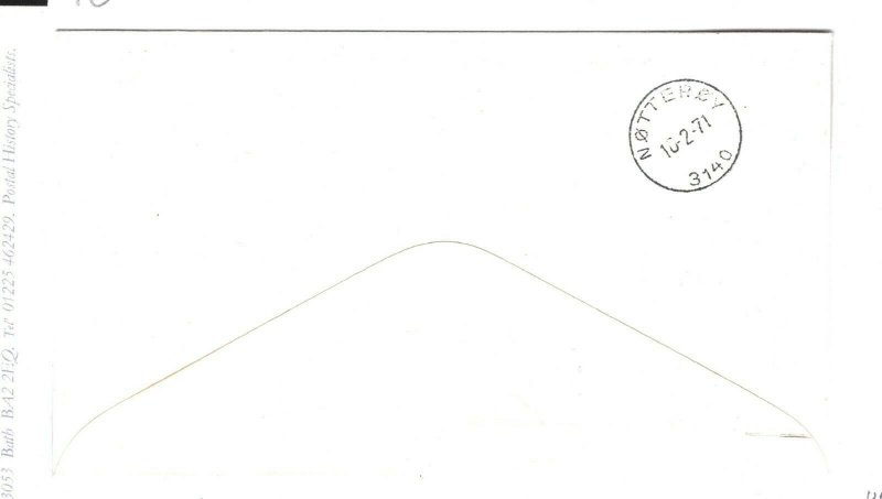 GB 1971 STRIKE POST NETHERLANDS Cover Not Listed PUBLIC MAIL Norway 43c.16