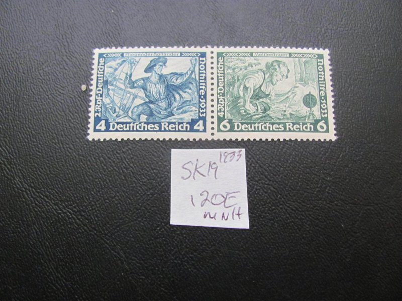 GERMANY 1933 MNH MI. SK19 120 EUROS   (127) SEE MY STORE