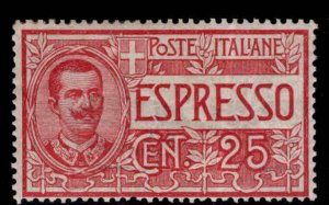 Italy Scott E1 MH* Special Delivery Exceptional centering for this issue
