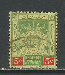 Malaya-Kelantan   #20  Used  (1921)