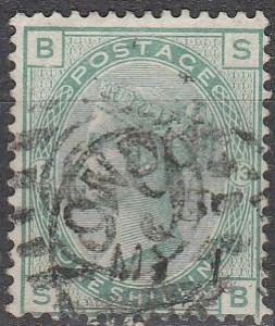 Great Britain #64 Plate 13  F-VF Used   CV $120.00  (A8740)
