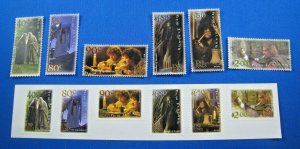 NEW ZEALAND 2001 - SCOTT # 1750-1761  MNH