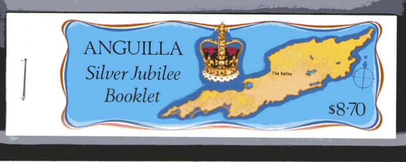 Anguilla 274a MNH booklet w selvage .