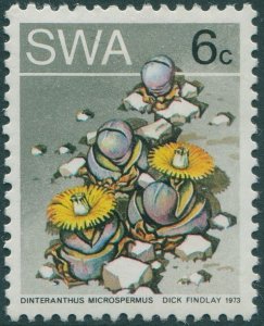 South West Africa 1973 SG246 6c Succulent MH