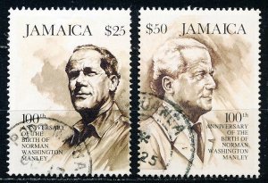 Jamaica #800-801  Set of 2 Used
