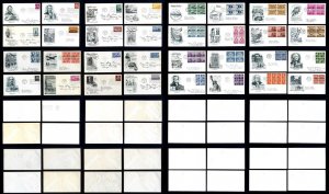 Lot of 32 Cacheted and Adressed First Day Covers from 1950s Lot # 2