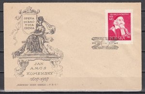 Poland, Scott cat. 794. Opera Publication issue. First Day Cover. ^