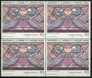 ZAYIX Mexico 1183 MNH 80c Allegory National Culture Painting block 073123SM45M