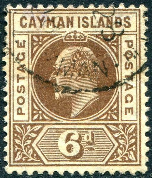 HERRICKSTAMP CAYMAN ISLANDS Sc.# 11 Used Scott Retail $45.00