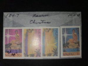 Nauru #184-7 Complete Set MNH