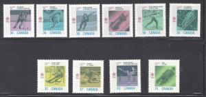 Canada 1988 WINTER OLYMPICS CALGARY 1111/1198 VF MINT NH (BS12046)