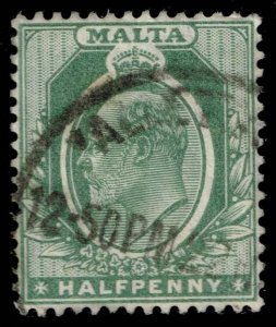 Malta #30 King Edward VII; Used