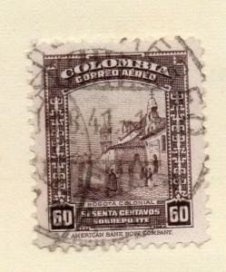 Colombia Air Post 1950 Early Issue Fine Used 60c. 173224