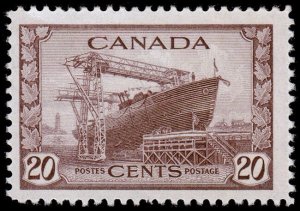 Canada Scott 260 (1942) Mint NH VF, CV $13.50 C